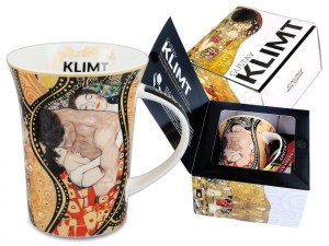 Kubek - Gustav Klimt.Kolaż