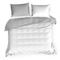 Komplet pościeli NOVA 3 satyna 180 x 200 biały srebrny 5900811862468 o szerokości 160 cm i długości 200 cm, kolor BIAŁY/SREBRNY. Gramatura: 125 GSM. Skład: 100% bawełna makosatyna