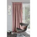 Zasłona Gotowa ZAS/VILLA/C.RÓŻ o szerokości 140 cm i długości 270 cm, kolor CIEMNY RÓŻOWY. Gramatura: 290 GSM. Skład: 100% poliester