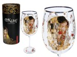 Kieliszek do wina - G. Klimt, The Kiss (CARMANI)