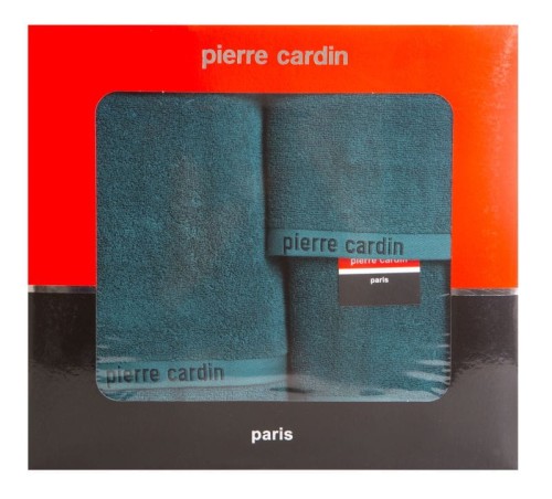 Pierre Cardin Komplet 3 ręczników Evi ciemny turkus 5900811931294