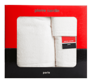 Pierre Cardin Komplet 3 ręczników Evi kremowy