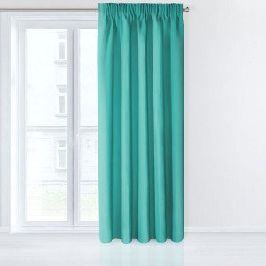 Zasłona gotowa Paris 135 x 270 cm Turkusowa