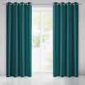 Zasłona gotowa Paris 135 x 250 cm Ciemny Turkusowy 5900811961406