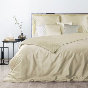 Komplet pościeli NOVA 3  satyna 160 x 200 beżowy