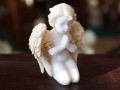 Aniołek modlący się -alabaster grecki 396-0631 5907580067797