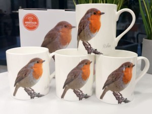 Kpl. 4 kubków - Robin (FBCh)