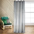 Zasłona na przelotach Stella 140 x 250 cm srebrna Design91 5907570401259