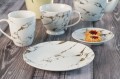 Kubek porcelanowy 350 ml MARMO GOLD Villa Italia MR763 5901568557638