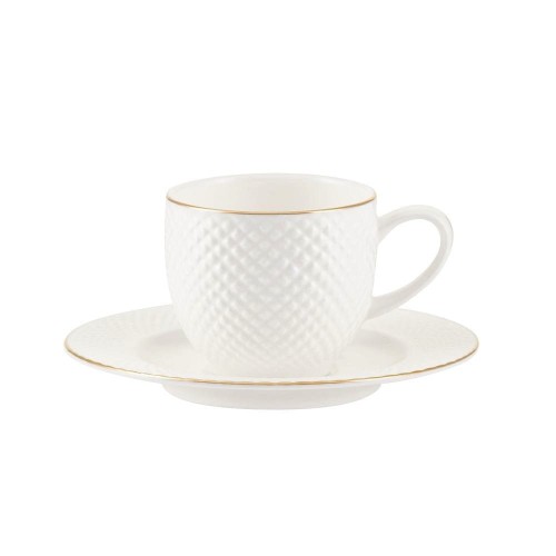 Villa Italia Filiżanka spodkiem 100 ml Bari Gold ES718 5901568207182