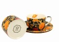 Filiżanki ze spodkami 240 ml komplet 2 szt. CRAY FLORAL William Morris 5902693922148