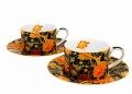 Filiżanki ze spodkami 240 ml komplet 2 szt. CRAY FLORAL William Morris 5902693922148