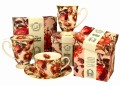 Filiżanka ze spodkiem 240 ml PEONY 5902693921578