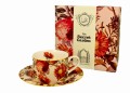 Filiżanka ze spodkiem 240 ml PEONY 5902693921578