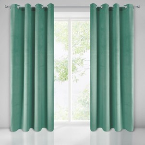 Zasłona gotowa Pierre 140 x 250 cm Morski