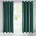Zasłona gotowa Pierre 140 x 250 cm Ciemny Turkusowy 5900811988083