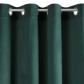 Zasłona gotowa Pierre 140 x 250 cm Ciemny Turkusowy 5900811988083