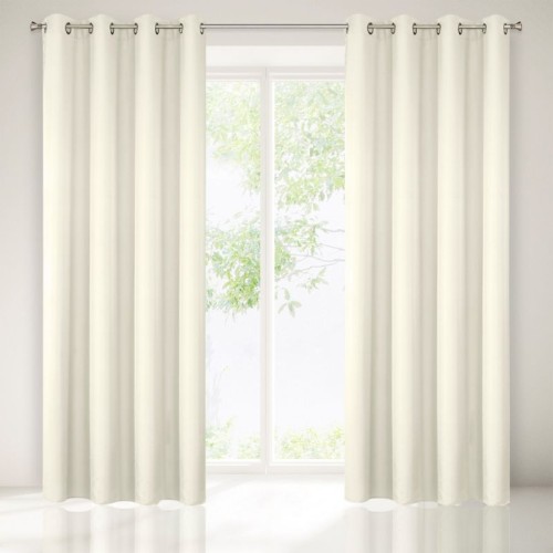 Zasłona gotowa RITA 140 x 250 cm Kremowa 5900811203551