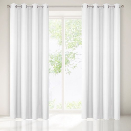 Zasłona gotowa RITA 140 x 250 cm Biała 5900811292944