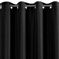 Zasłona gotowa RITA 140 x 250 cm Czarna 5900811203537