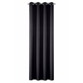 Zasłona gotowa RITA 140 x 250 cm Czarna 5900811203537