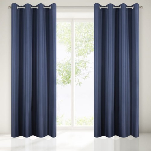Zasłona gotowa RITA 140 x 250 cm Granatowa 5900811953937