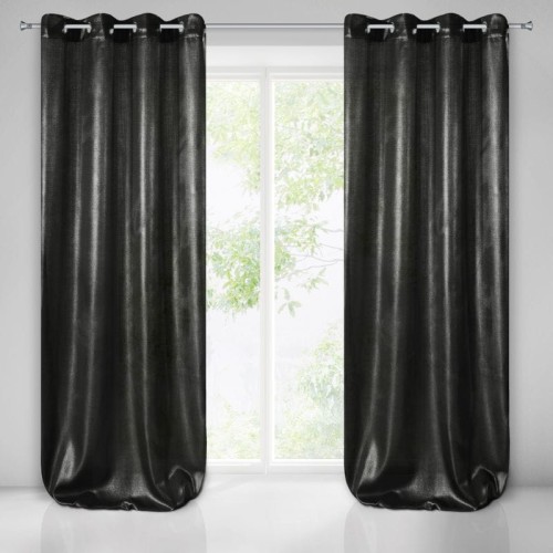 Zasłona gotowa Sasha 140 x 250 Czarna 5900811973881