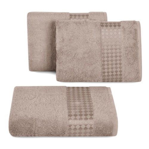 Ręcznik BAMBO 70 x 140 ciemny beż 5900811367192