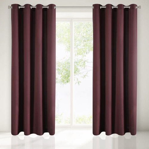 Zasłona gotowa ADORE bordowa 140x250 cm 5903571071606