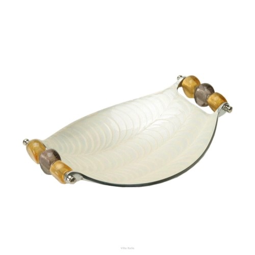 Villa Italia QUEEN Salaterka owalna kremowa 25 cm 5901568013103