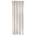 Zasłona gotowa Villa ciemna jasny beż 140 x 250 cm Eurofirany 5903571037459