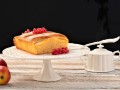 Villa Italia Patera do ciasta ażurowa 30 cm z łopatką Clara Ivory 5901568381646