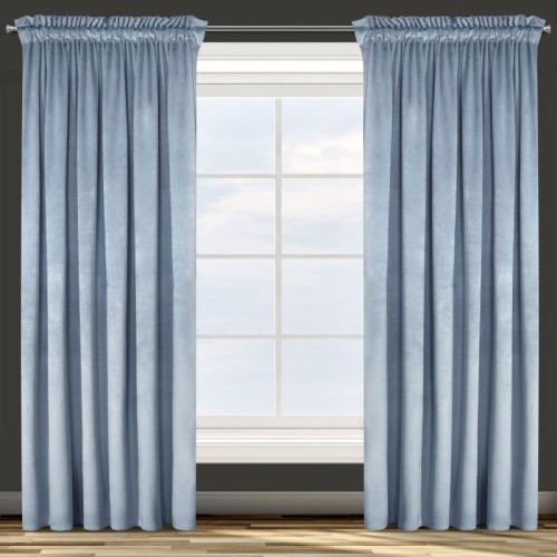 Zasłona gotowa Rosa 135 x 270 cm morski Design91 5903571042644