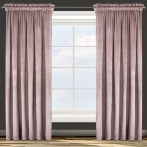 Zasłona gotowa Rosa 135 x 270 cm puder Design91