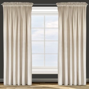 Zasłona gotowa Rosa 135 x 270 cm beż Design91