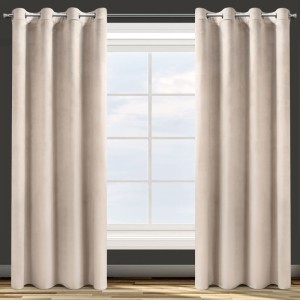 Zasłona gotowa Rosa 140 x 250 cm beż Design91