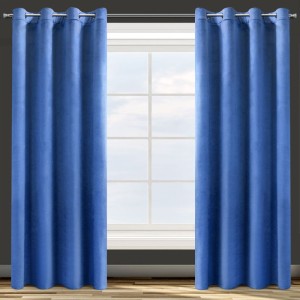 Zasłona gotowa Rosa 140 x 250 cm granatowy