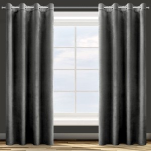 Zasłona gotowa Rosa 140 x 250 cm czarny