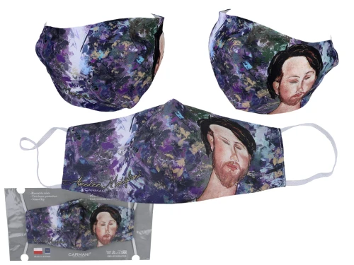 Maseczka ochronna - A. Modigiliani (CARMANI) 5907580070803