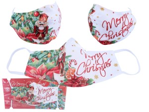 Maseczka ochronna - Świąteczna dekoracja (CARMANI)