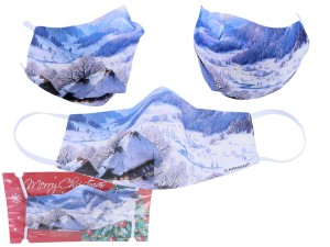 Maseczka ochronna - Świąteczna dekoracja (CARMANI)