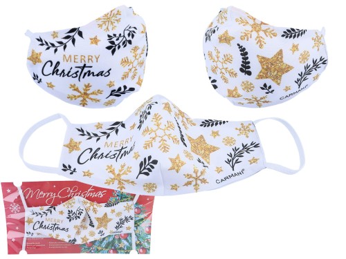 Maseczka ochronna - Świąteczna dekoracja (CARMANI) 5907580072241
