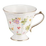 Villa Italia WALENCJA IVORY Filiżanka ze spodkiem 200 ml 5901568380120