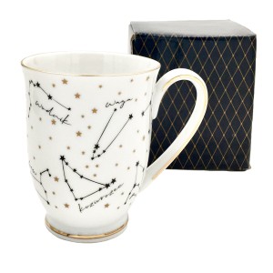 Kubek porcelanowy Zodiac White Bogucice 300 ml