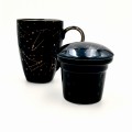 Kubek z zaparzaczem Zodiac Black Bogucice 5903517000042