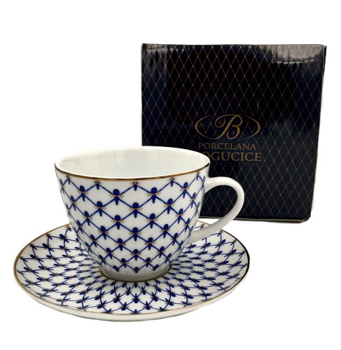 Filiżanka jumbo ze spodkiem Swietłana Bogucice 5903517000103