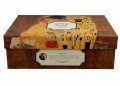 Duo Komplet 2 filiżanek espresso ze spodkami Gustav Klimt Pocałunek 5902693924081