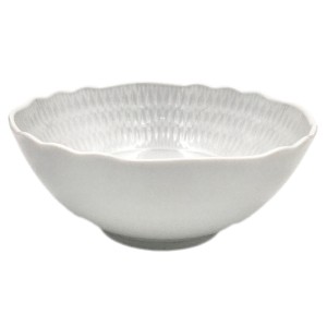 Salaterka Sofia Ćmielów biała 17 cm