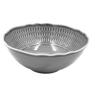 Salaterka Sofia Ćmielów Szary 17 cm