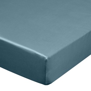 Petrol Prześcieradło Satynowe z gumką 200x220 NOVA 3 Eurofirany
